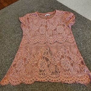 Matrices Lace Top